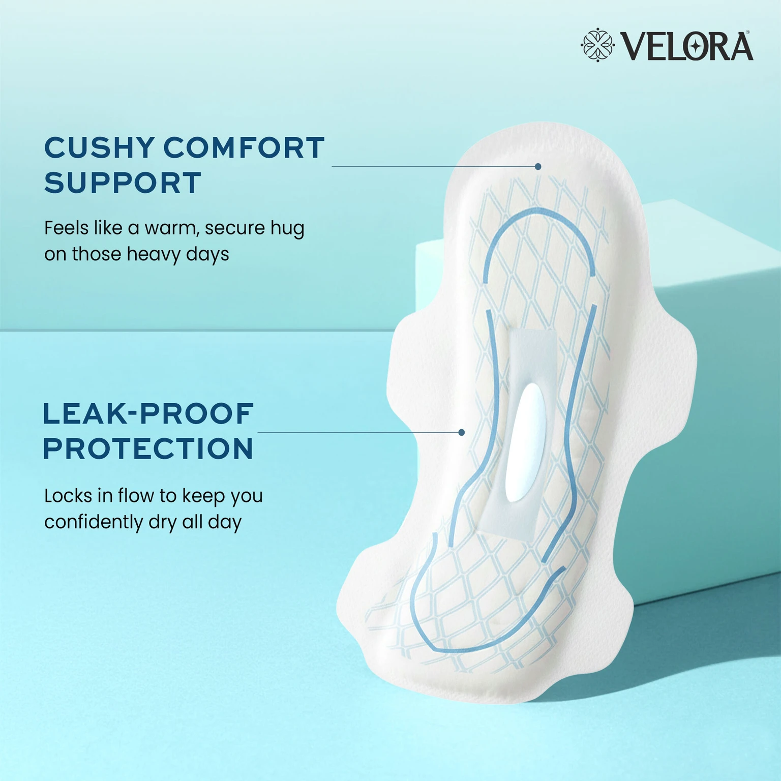 Soft, Straight, Leak-Free for Heavy Flow, Day & Night